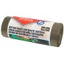 Worki na mieci domowe OFFICE PRODUCTS, do segregacji makulatury, mocne (LDPE), 120l, 10szt., BRZOWE